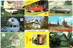 Календарики карманные 20 штук. Страхование 1981 - 2002 гг. - СССР, Россия