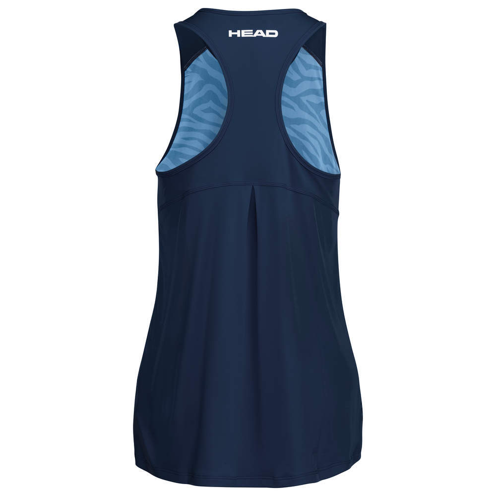 Женский топ теннисный Head Agility Tank Top W - небесный