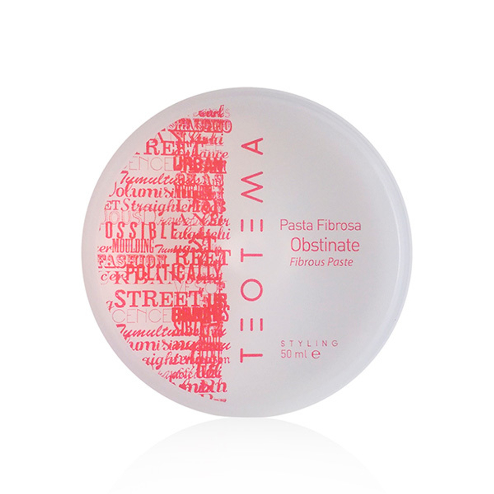 Крем-паста для волос Teotema Styling Control Obstinate Fibrous Paste 50мл
