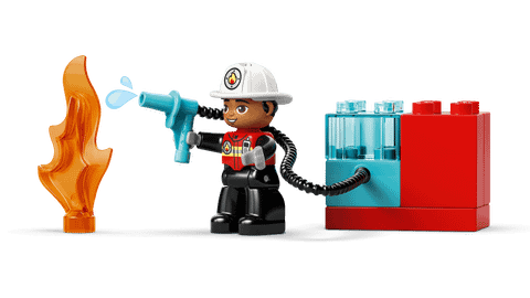Конструктор LEGO Duplo 10473 Fire Truck with Hose and Firefighter