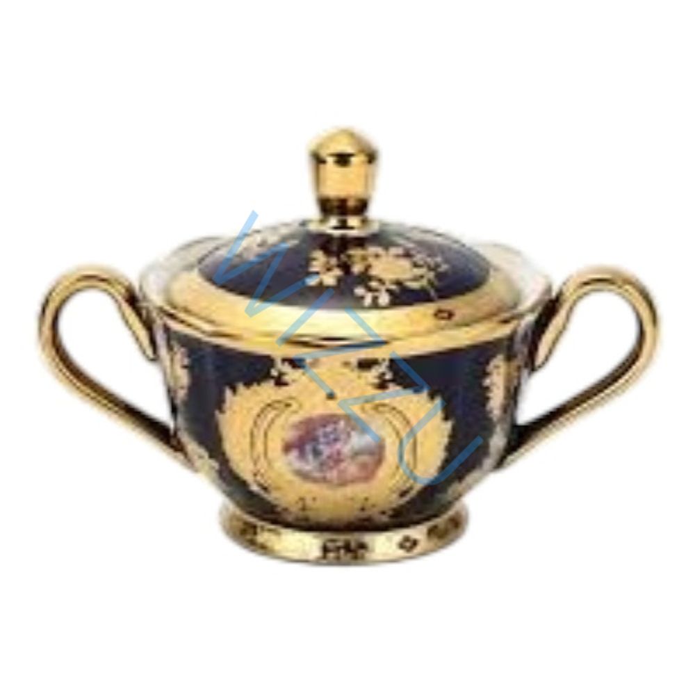 Сахарница акриловая GOLD большая Арт.VN-2152TG-M