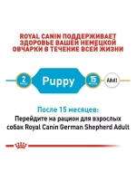 ROYAL CANIN German Shepherd Puppy PRO (Роял Канин немецкая овчарка Паппи) корм сухой для собак 16 кг.