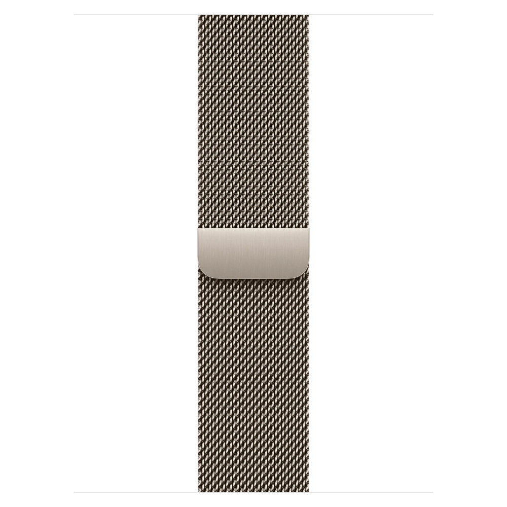Умные часы Apple Watch Series 12 GPS + Cellular, 42mm, Pearl White Ceramic Case with Natural Milanese Loop