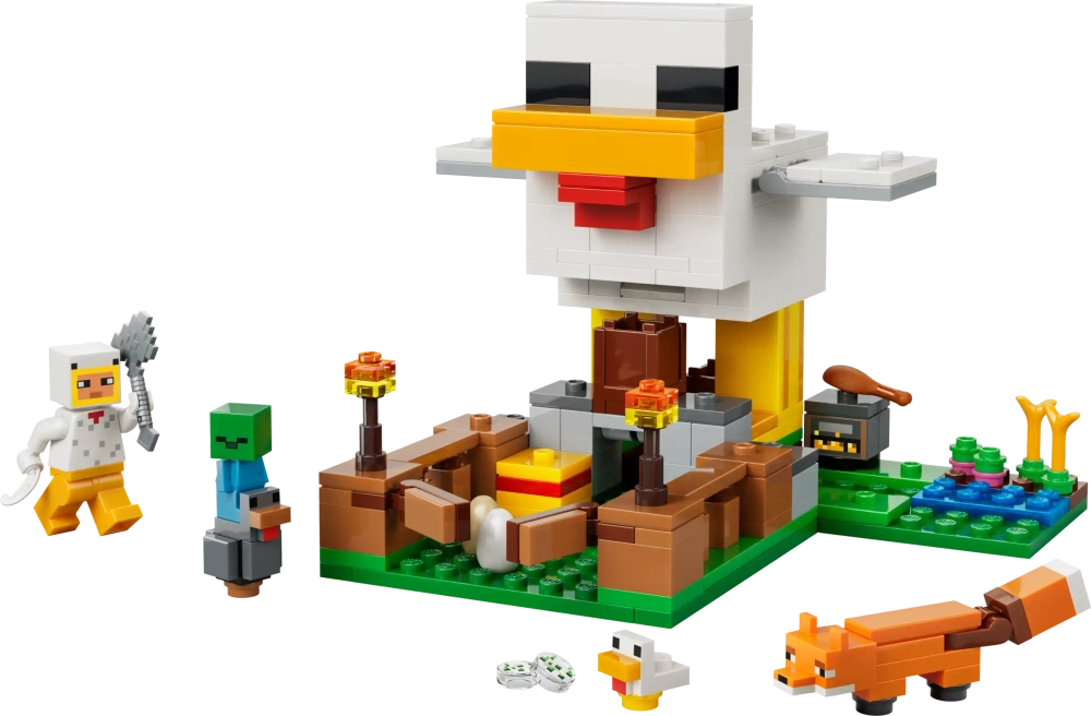 Конструктор LEGO Minecraft 21585 Chicken Farm