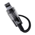USB-C - Lightning Кабель Baseus Gem Charging+Data 20W 2m - Cluster Black
