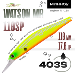 Воблер TsuYoki WATSON MR 110SP (110мм, 17.8гр)