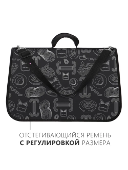 Сумка-переноска Хард Дизайн ИИ, размер L, 46*27*28см