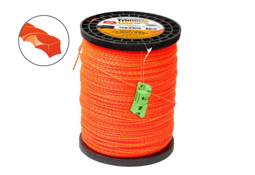 Леска Ultra-pro TWISTOP 2.4мм436м квадр. Rezer
