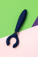 Многофункциональный стимулятор для пар Satisfyer Partner Multifun 3 синий 23,5 см (блистер)