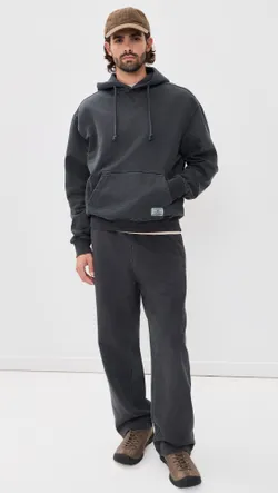 Брюки спортивные мужские ALPHA INDUSTRIES ESSENTIAL RELAXED FIT SWEATPANT (WASH)