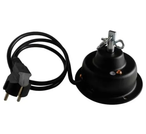 SHOWLIGHT M-40 Mirrorball Motor &amp; plug, мотор для шара до 40см с кабелем и карабином, макс. нагруз,