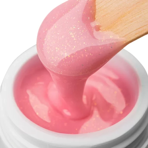 Гель с хлопьями Юки BUILDER UV GEL YUKI,RuNail 15 г №8561