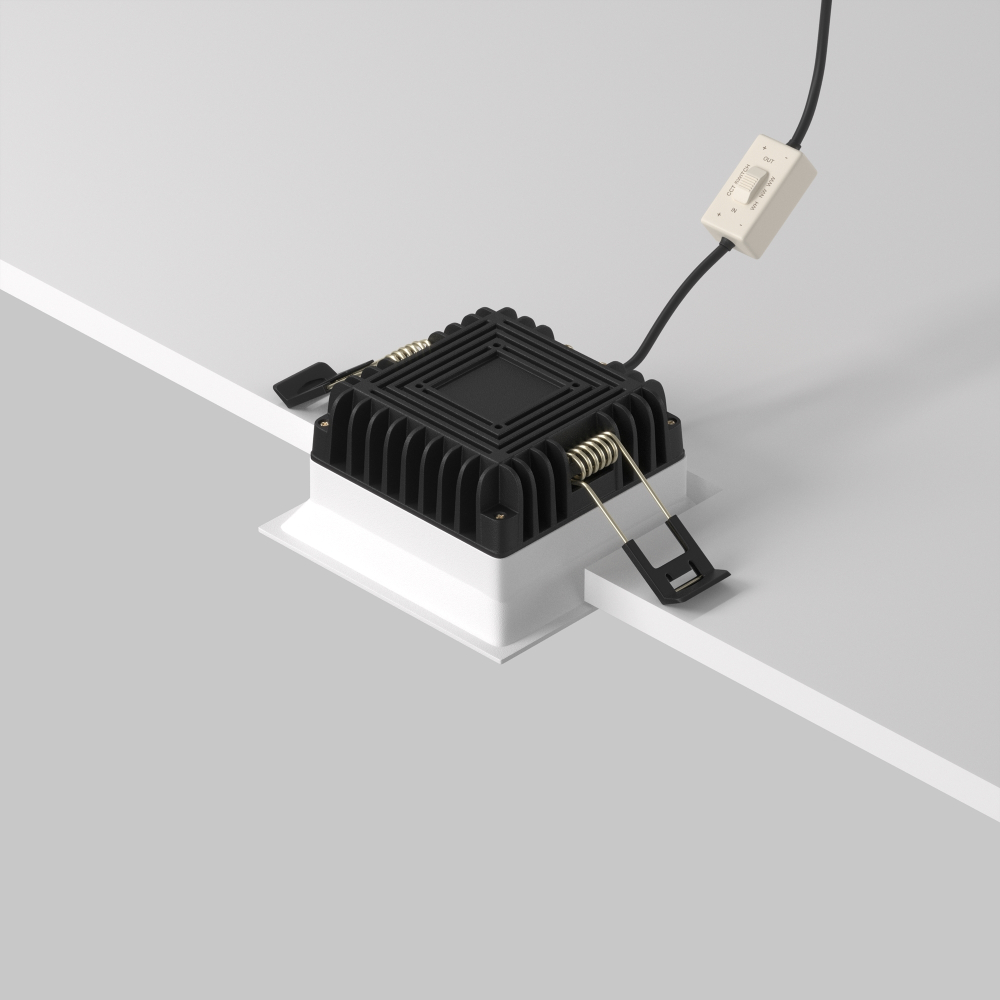 Встраиваемый светодиодный светильник Maytoni Okno DL056-8W3-4-6K-W