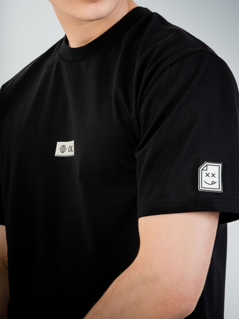 Футболка мужская ORIGINAL CREATOR GLITCH T-SHIRT, Черный