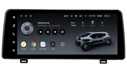 Магнитола для Honda Accord 10 (CV) 2017-2023 (поддержка 360) - Teyes LUX ONE монитор 12.3" 2K QLED на Android 10, Быстрая, CarPlay, 4G SIM-слот