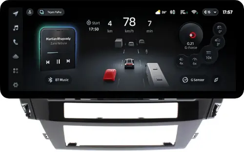 Магнитола для Mitsubishi Pajero Sport 3 2020-2024, Montero Sport (прямоугольный климат) - Teyes CC4PRO монитор 12.3" 2K QLED + рамка 10, Android 13, Быстрейшая, Snapdragon 778G, ИИ, CarPlay, DSP, 4G SIM-слот