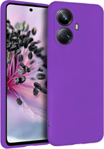 Мягкий Soft Touch чехол из силикона для REALME 10 PRO PLUS с бархатной подкладкой