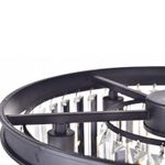 Люстра Odeon 6B/P black/clear