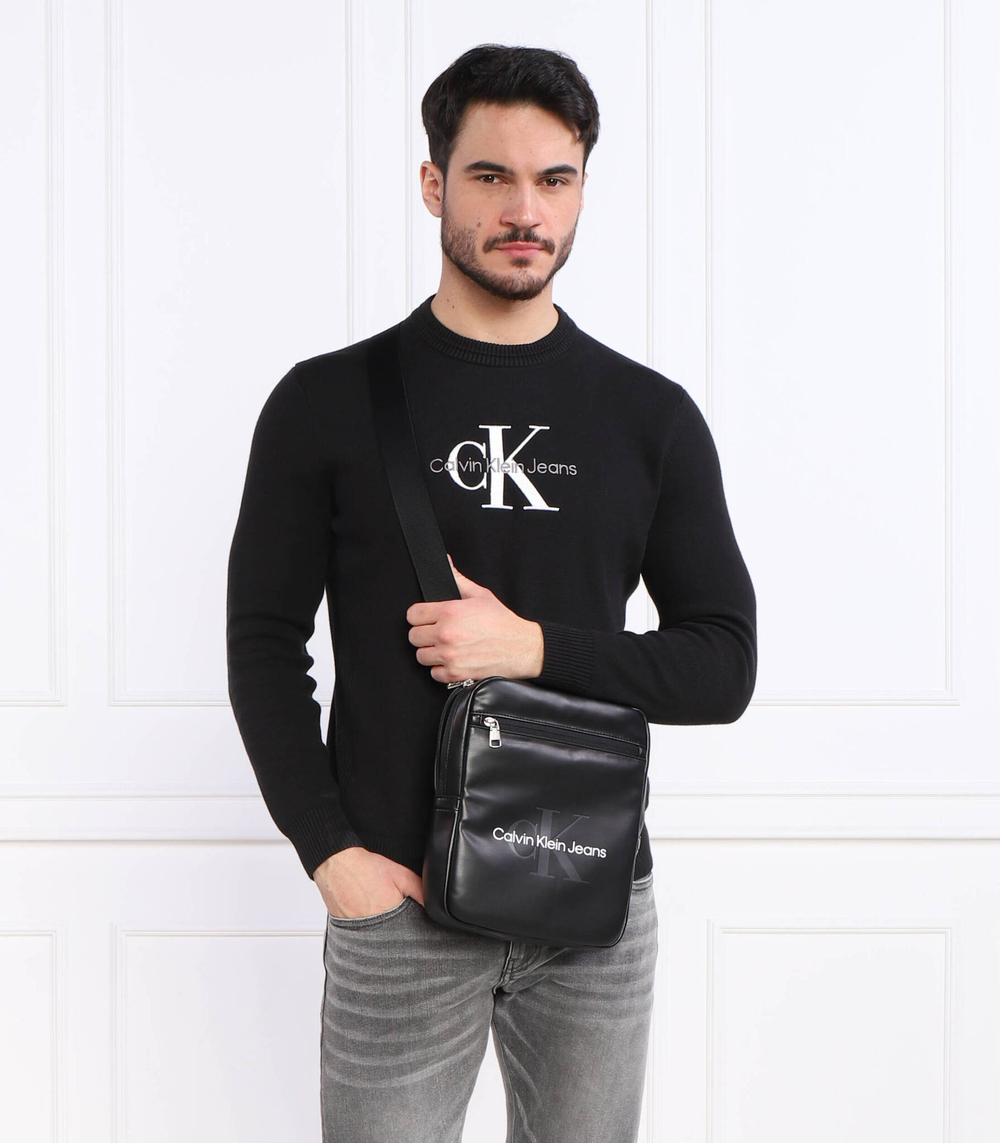 сумка кросс-боди monogram soft CALVIN KLEIN JEANS - черный(K50K510203)