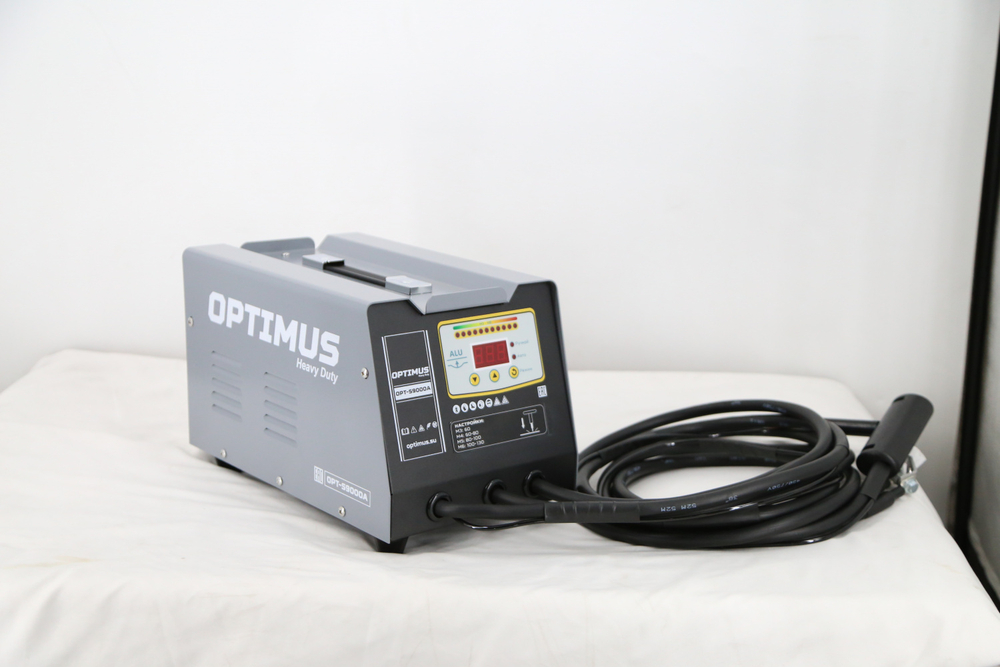 OPT-S9000A Многофункциональный споттер для точечной сварки, для работы по алюминию, 220В, сварочный ток 9000A