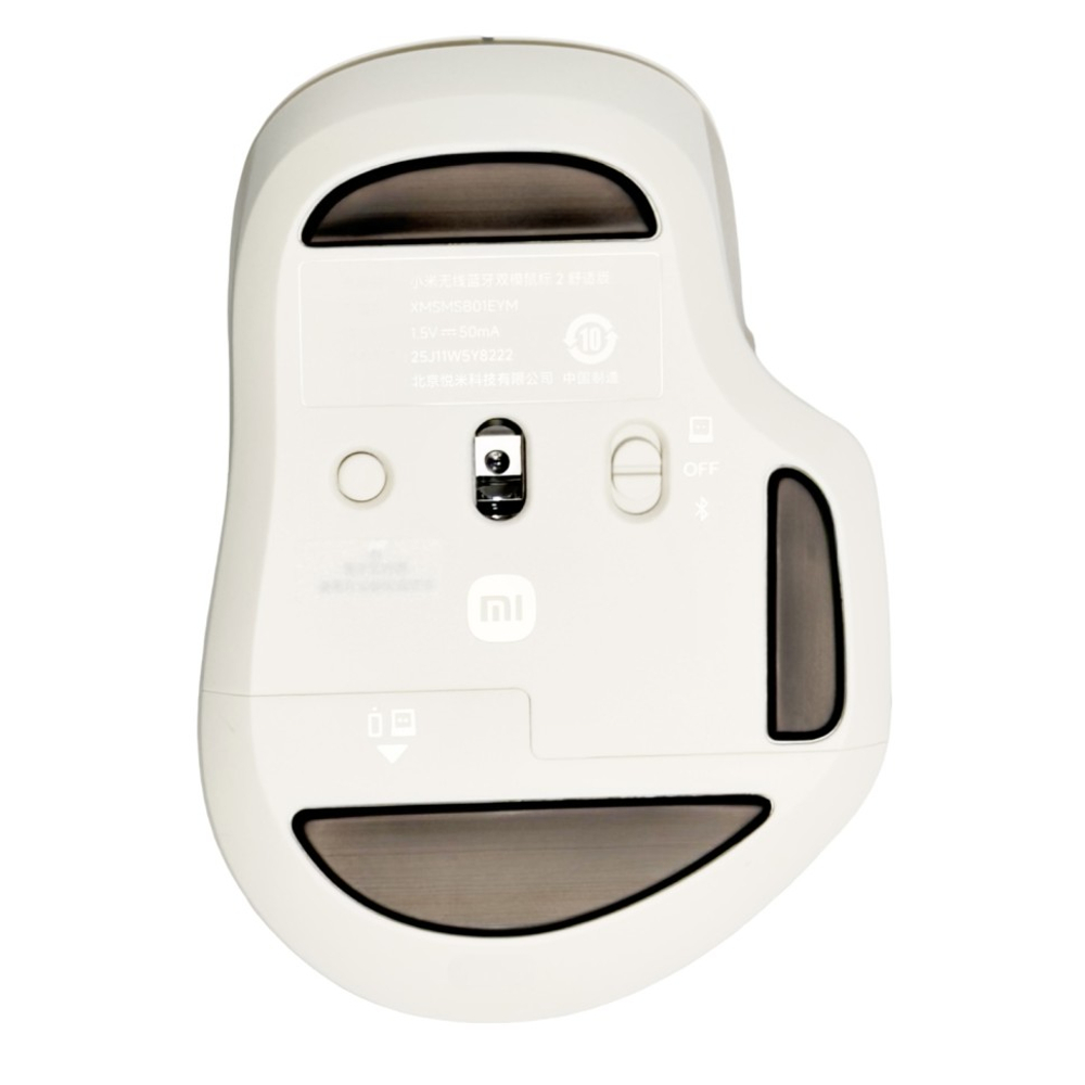 Мышь беспроводная Xiaomi Mi Mouse Wireless Bluetooth Dual Mode 2 Comfort (XMSMSB01EYM) белая