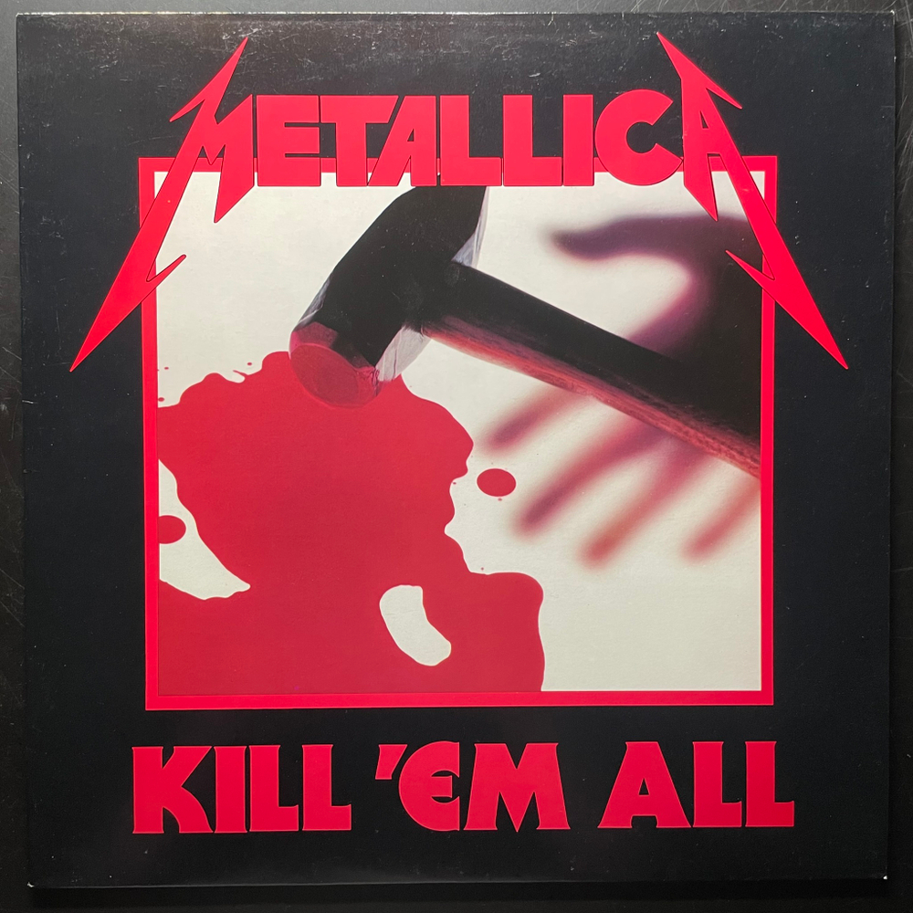 Metallica ‎– Kill 'Em All (Англия 1986г.)