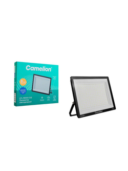 Прожектор светодиодный LFL-15003 C02 LED SMD 150Вт IP65 6500К 15000лм 230В 300х252х34 черн. Camelion 16329