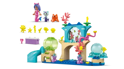 Конструктор LEGO Gabby's Dollhouse 11204 Приключение русалочки Габби в аквариуме