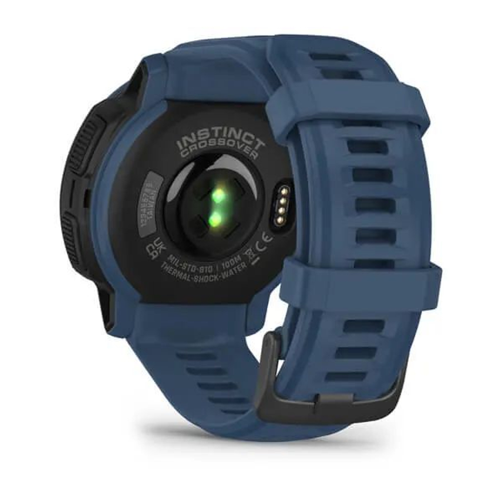 Смарт-часы Instinct Crossover Solar Tidal Blue, WW, синий, 010-02730-02