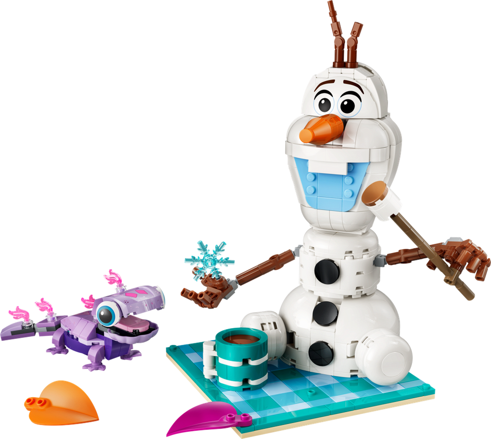 Конструктор Лего Дисней Олаф и Бруни | LEGO Disney Olaf and Bruni’s Picnic Fun - 43287, 478 деталей (7+)