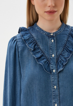 Рубашка женская LEVI'S CARINNA BLOUSE DENIM DARK INDIGO - WORN IN