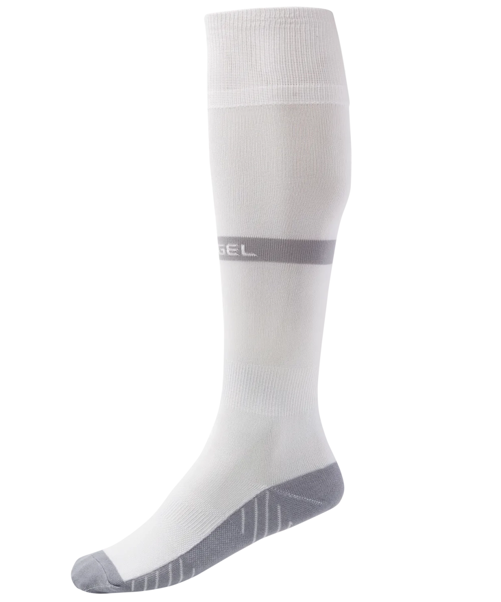Гетры футбольные JÖGEL CAMP ADVANCED SOCKS 00, белый/серый