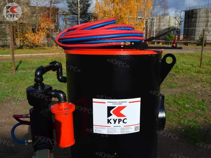 Аппарат 100 л с фильтром, кпду и рукавом