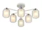 Люстра потолочная Rilon 07625/6 WHITE+CHROME, 6×40 Вт, хромированная и белая