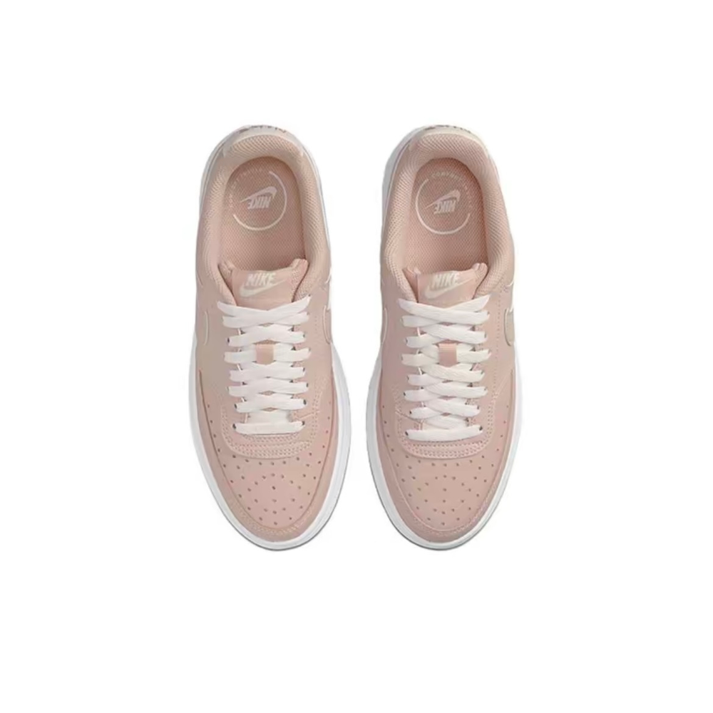 alt="Кроссовки Nike Court Vision Alta арт. DM0113-600 розовая расцветка Pink Oxford вид спереди"