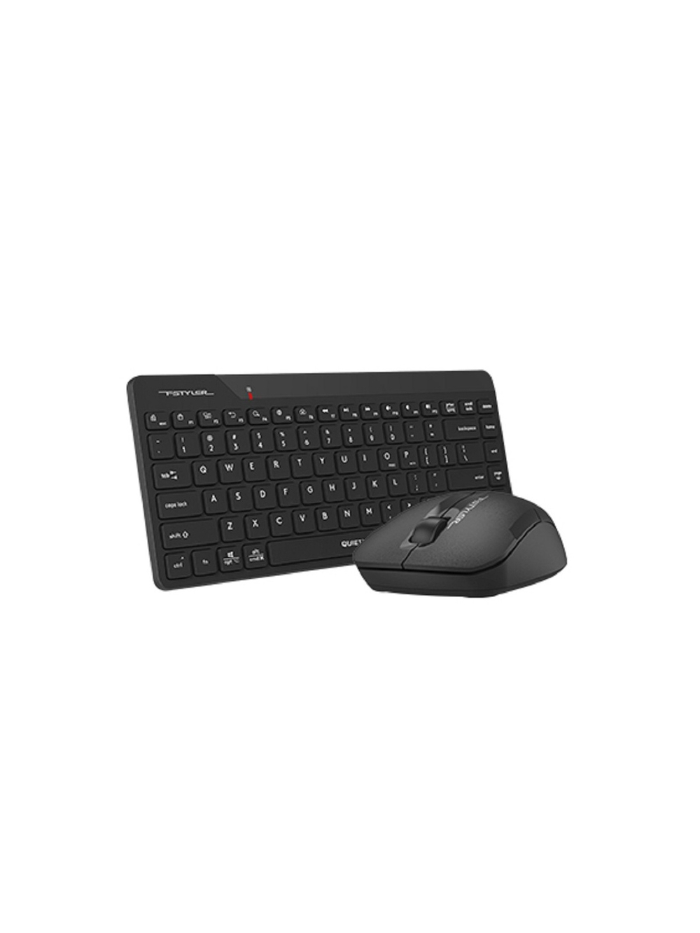 Комплект клавиатура+мышь беспров. A4TECH Fstyler  FG2200 Air2 black (USB, slim) (FG2200 AIR2 BLACK)
