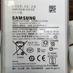 Аккумулятор для Samsung Galaxy A41 (EB-BA415ABY) Категория: "Премиум качество" АКБ 3500mAh Li-ion Polymer