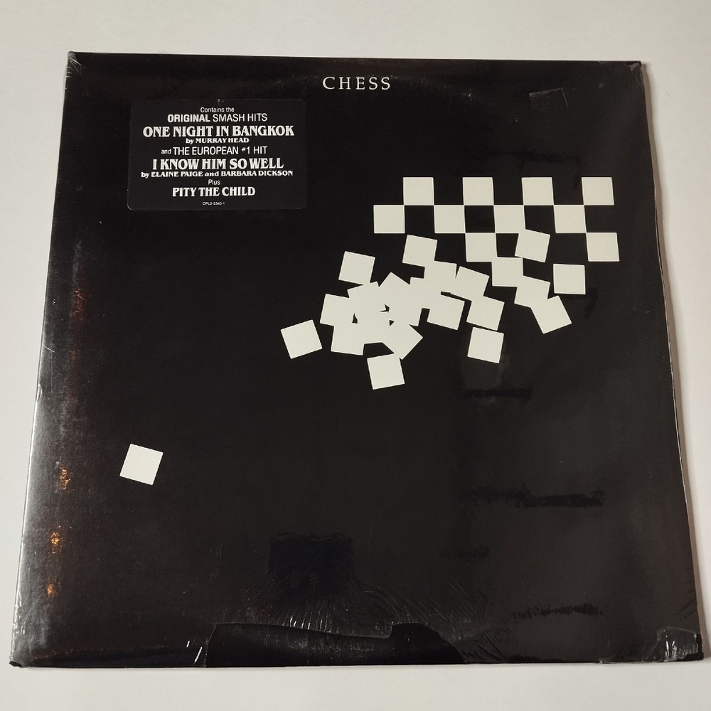 Винтажная виниловая пластинка LP Benny Andersson, Tim Rice, Bjorn Ulvaeus Chess (USA 1984) (Sealed)