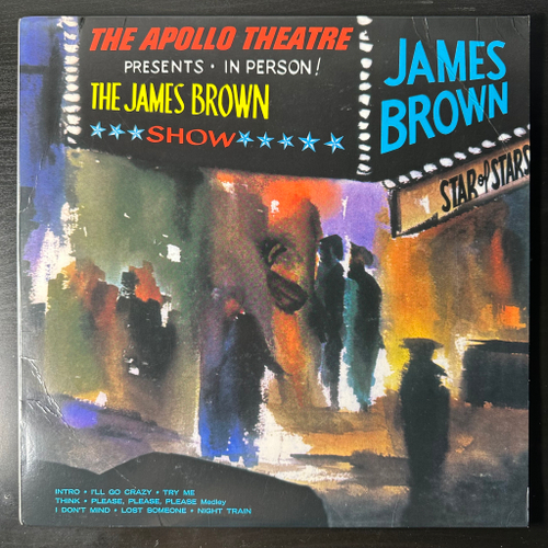 James Brown ‎– Live At The Apollo (Европа 2021г.) Blue