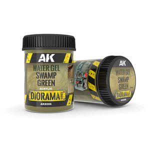 Гель для моделирования AK Interactive Water Gel Swamp Green 250ml