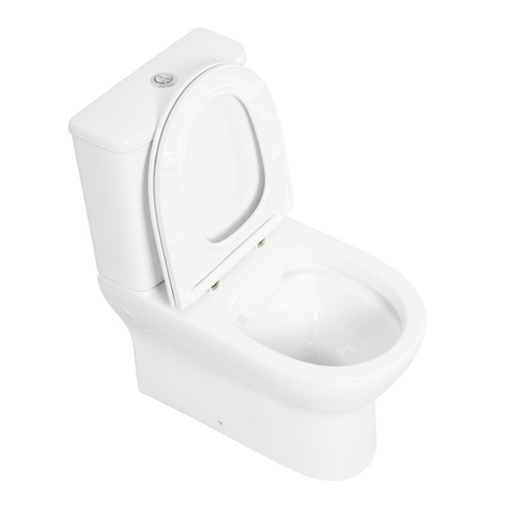 Унитаз-компакт Belbagno Energia BB8134CPR/SC, белый, безободковый