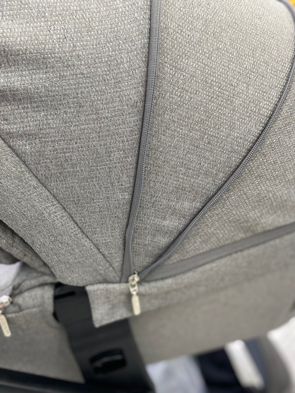 Детская коляска luxmom 760 2в1 Тёмно-серый