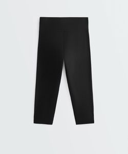 OYSHO Легинсы капри Compressive Core Control с высокой посадкой длиной 40 см, черный