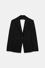 БЛЕЙЗЕР ОВЕРСАЙЗ С ШЛИЦЕЙ СЗАДИ — ZARA