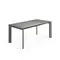 Стол Atta 120 (180) x80 антрацит, керамика