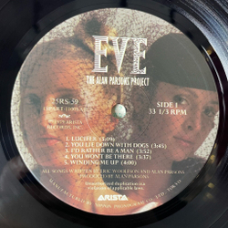 Винтажная виниловая пластинка LP The Alan Parsons Project Eve (Japan 1979) (No Obi) Secret Garden