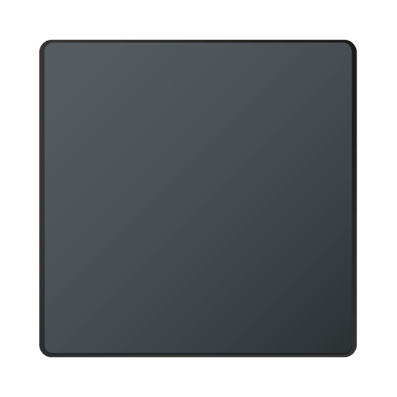 Вентилятор накладной Seicoi Floxy Design 100 Grey glass (SMAD04-01G grey) с укороченной панелью