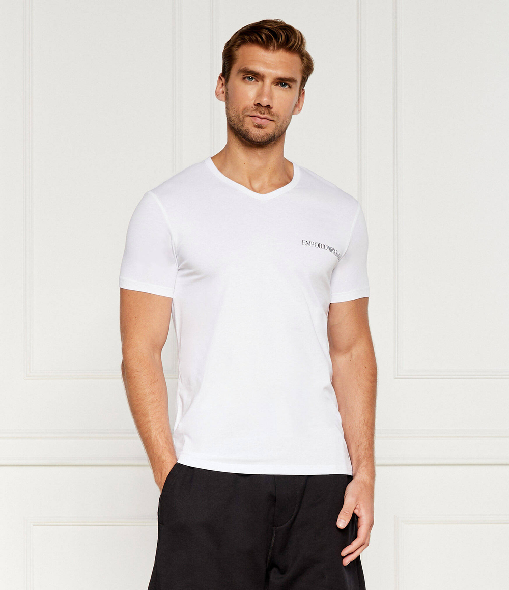 Футболка 2шт. Emporio Armani - белый(111849 4F717)