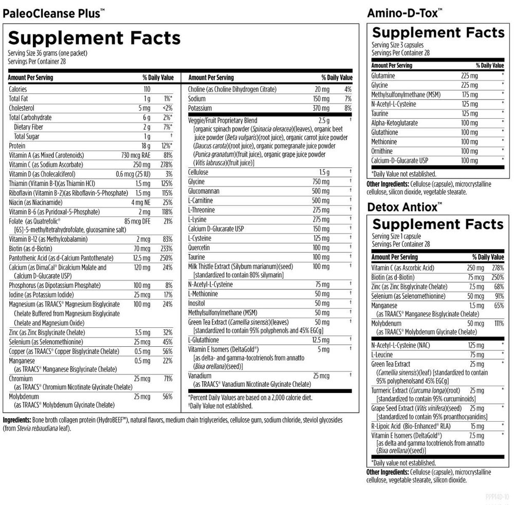 PaleoCleanse Plus™ Detox Program