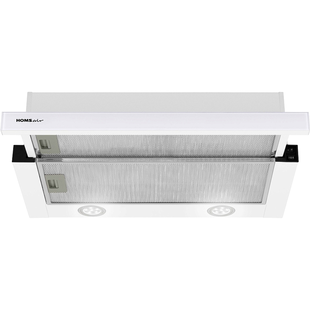 HOMSair Flat 60 Glass White